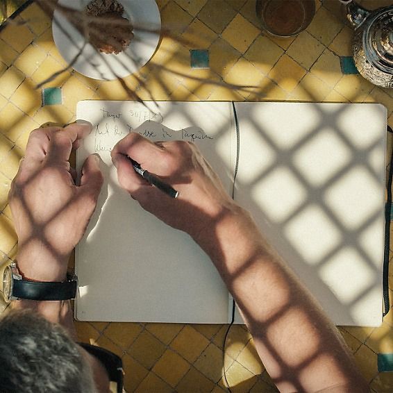 Escrever com as mãos